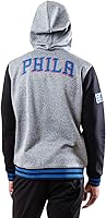 Vista 3 de Ultra Game Chaqueta con capucha oficial de la NBA Super Soft MVP con cremallera completa para hombre
