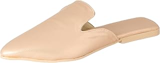 OX womens OX-W-51-Rose Gold/Gold Slipper