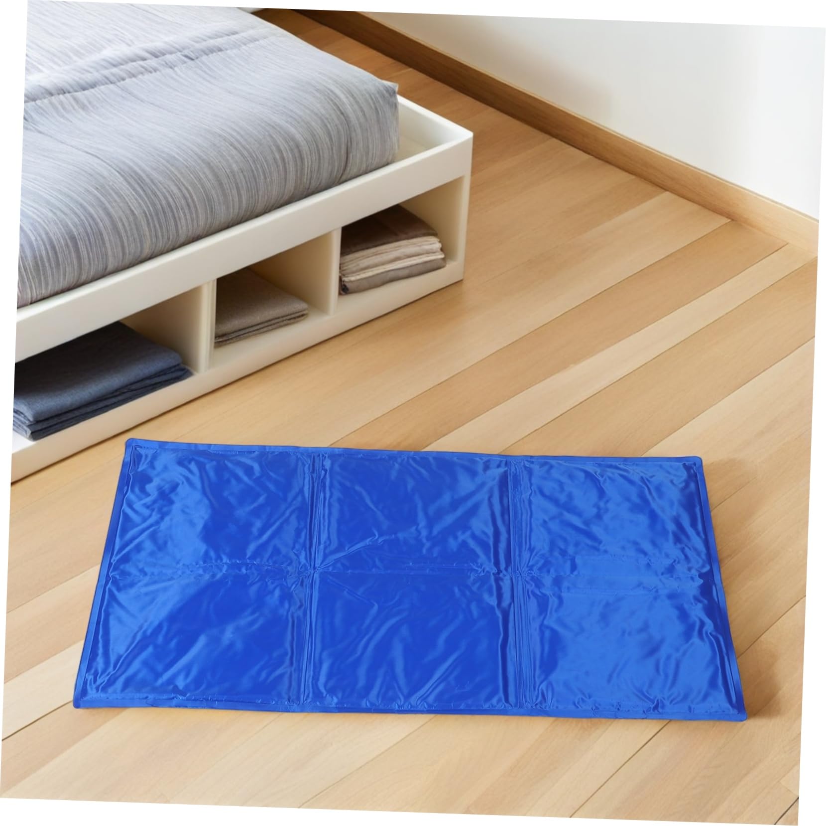 Garneck Tappetino Refrigerante per Cani in Gel Blu per Estate | Copertura in Spugna, Leggero e Facile da Trasportare, per Qualsiasi Ambiente