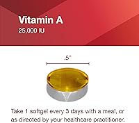 Vista 7 de PROTOCOL FOR LIFE BALANCE Vitamina A 25,000 UI - Salud ocular, retina e inmune - 100 cápsulas blandas