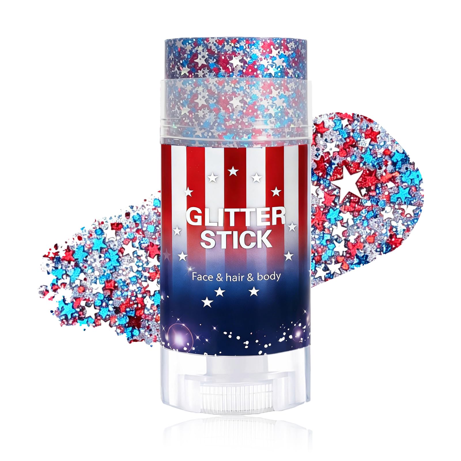 Xiuxixu Patriotic Body Glitter Stick