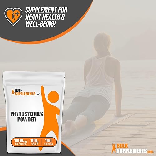 Miniatura 5 de BulkSupplements.com Fitosteroles en polvo - Suplemento de fitosterola 1000 mg, suplemento de beta-sitosterol, polvo de beta-sitosterol, sin gluten,
