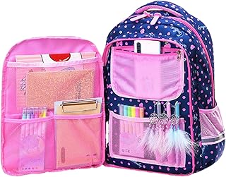 Zaino Ragazza Dot Stampato Primario Medio Bookbag Impermeabile Scuola Zaini Per Le Ragazze Bambini Scuola Elementare Borse Regalo Bambini
