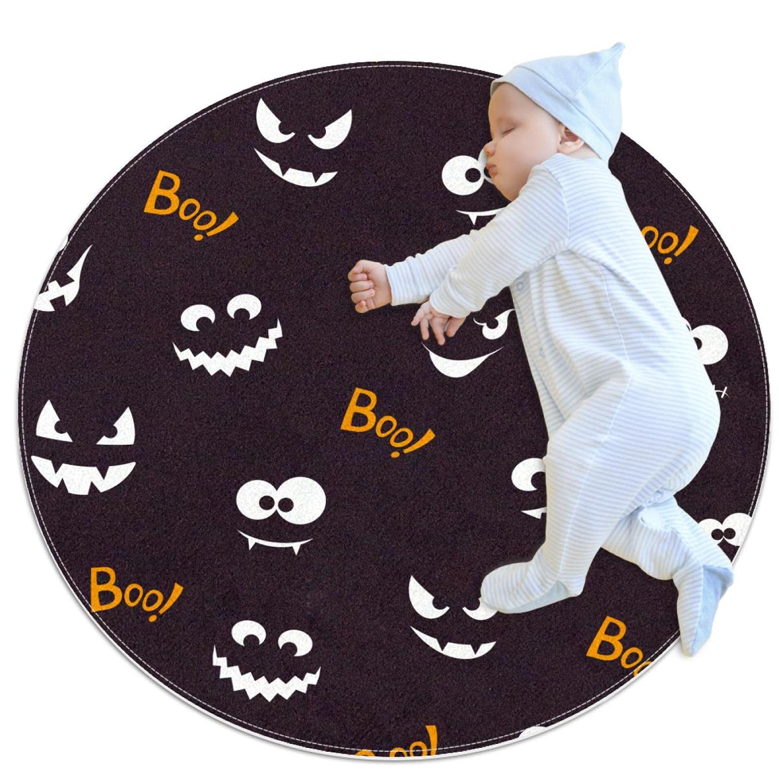 Tapis moderne antidérapant Halloween pour sécuriser et décorer le sol