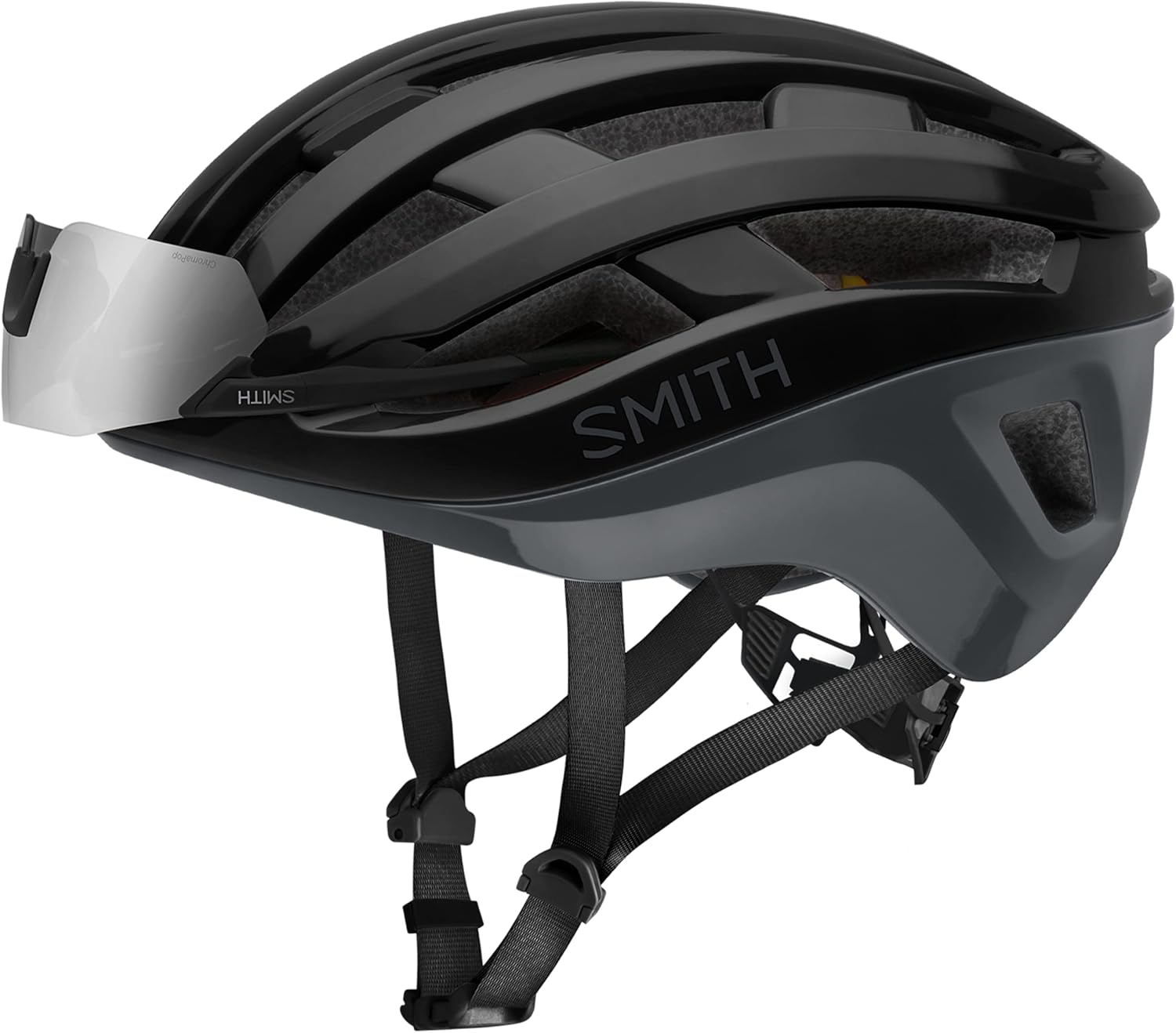 Smith Optics Persist MIPS Road Cycling Helmet – Black/Cement, Large