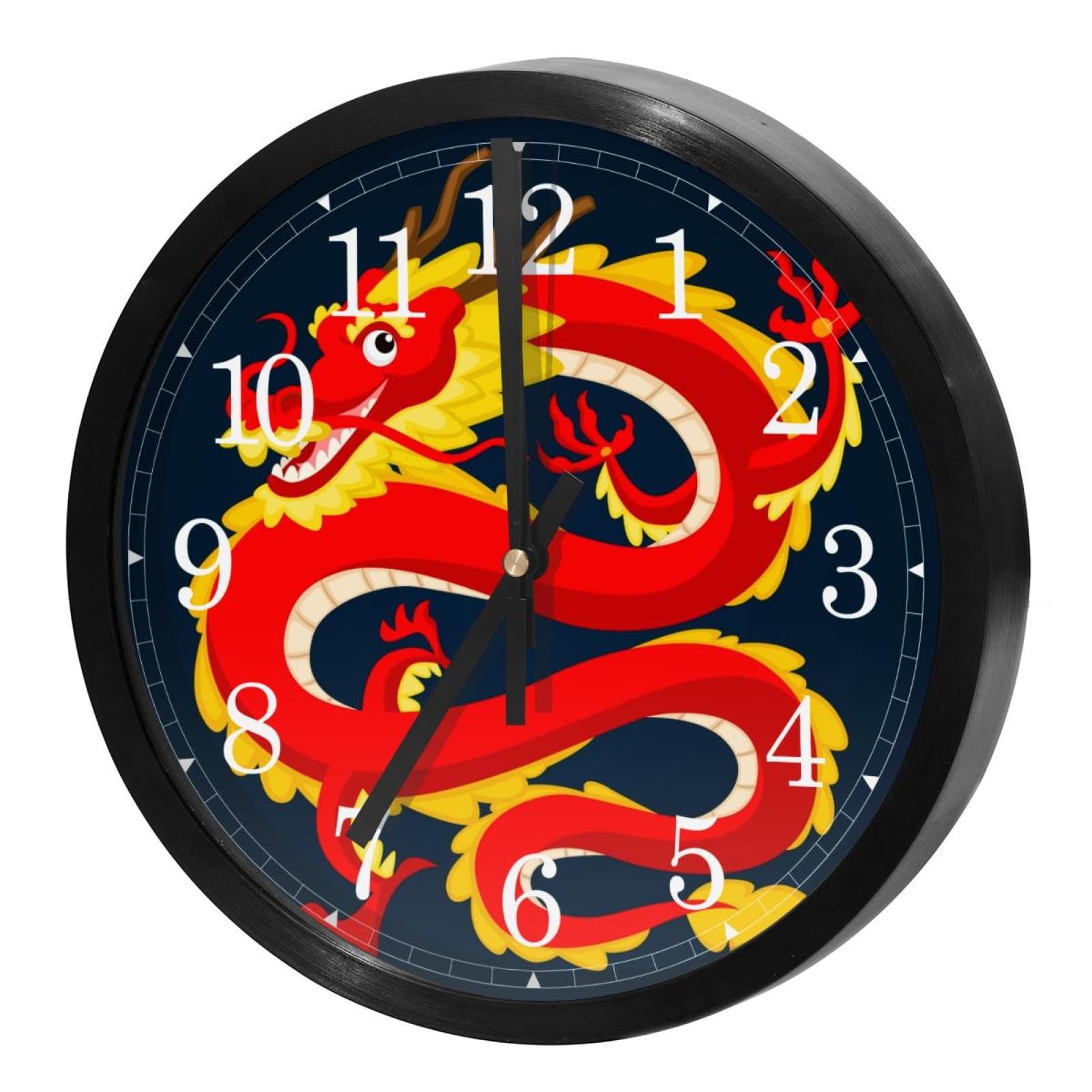 Horloge murale sans tic-tac mecanisme quartz pour retrouver le sommeil et le calme