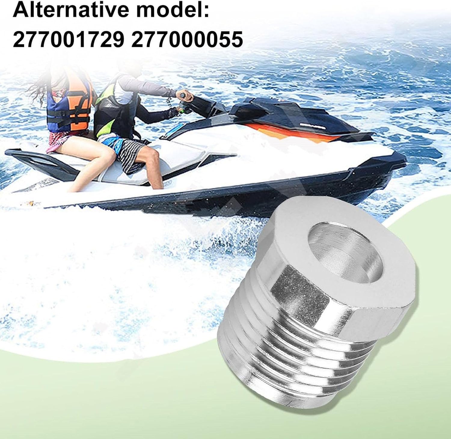 Replacement Car Steering Reverse Cable Lock Nut Kit for Sea Doo All & Newer 4-Tec Models (GTI, GTR, GTS GTX RXP, RXP-X, RXT & RXT-X, ALL 4-Tec Engine Sizes)