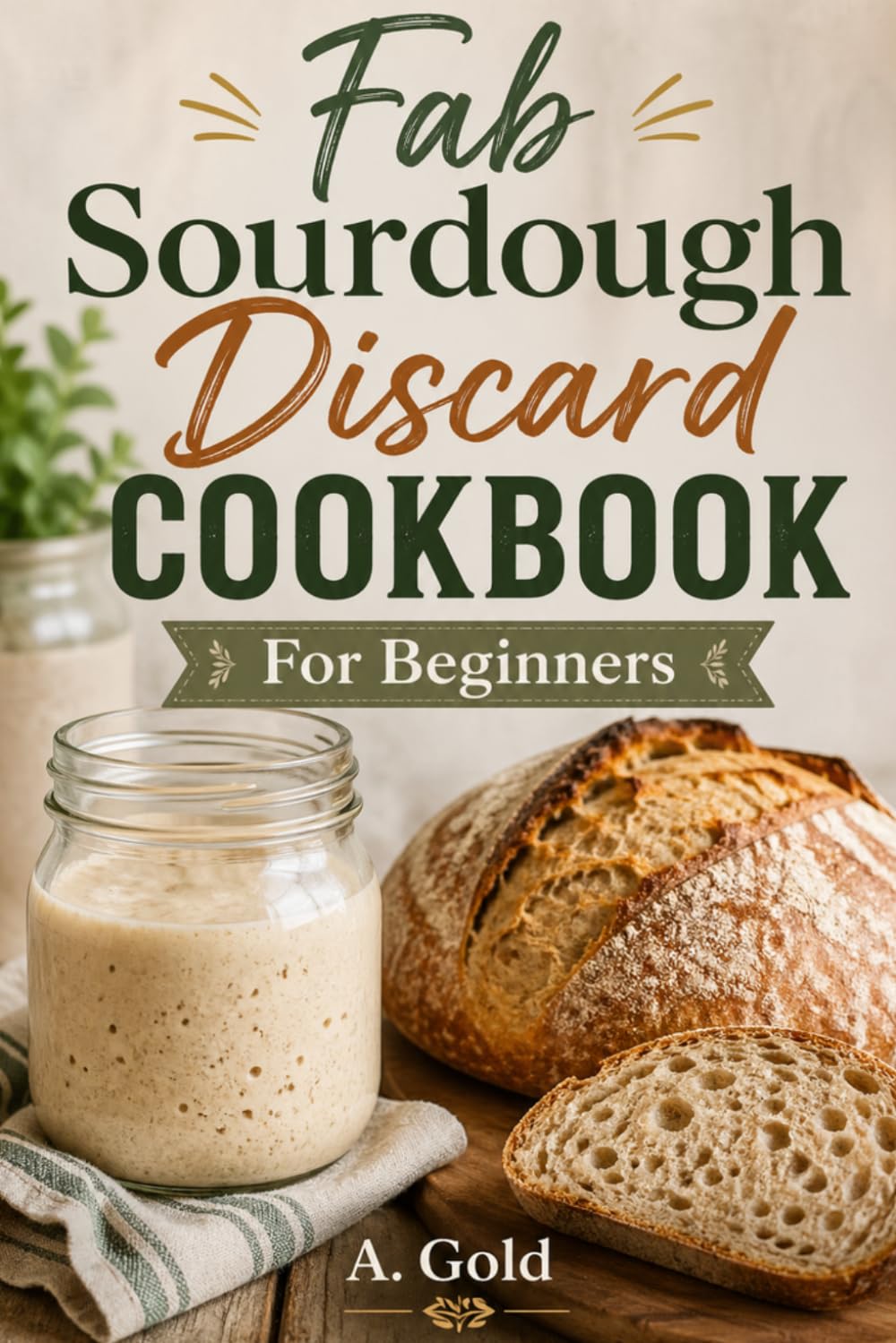 Fab Sourdough Discard Cookbook: For Beginners