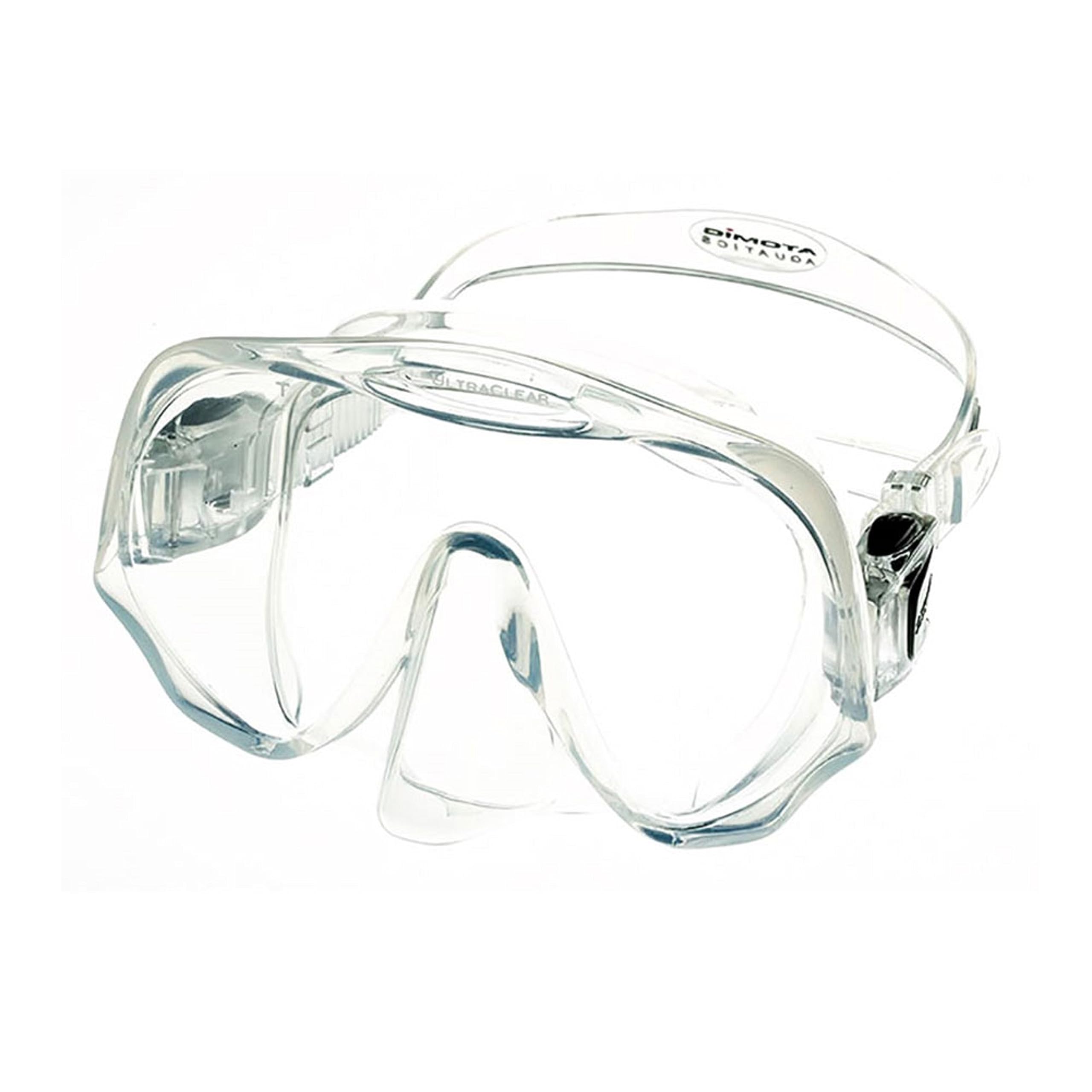 Máscara sin Marco Atomic Aquatics Transparente para Buceo y Esnórquel con Ajuste Medio Confortable 5