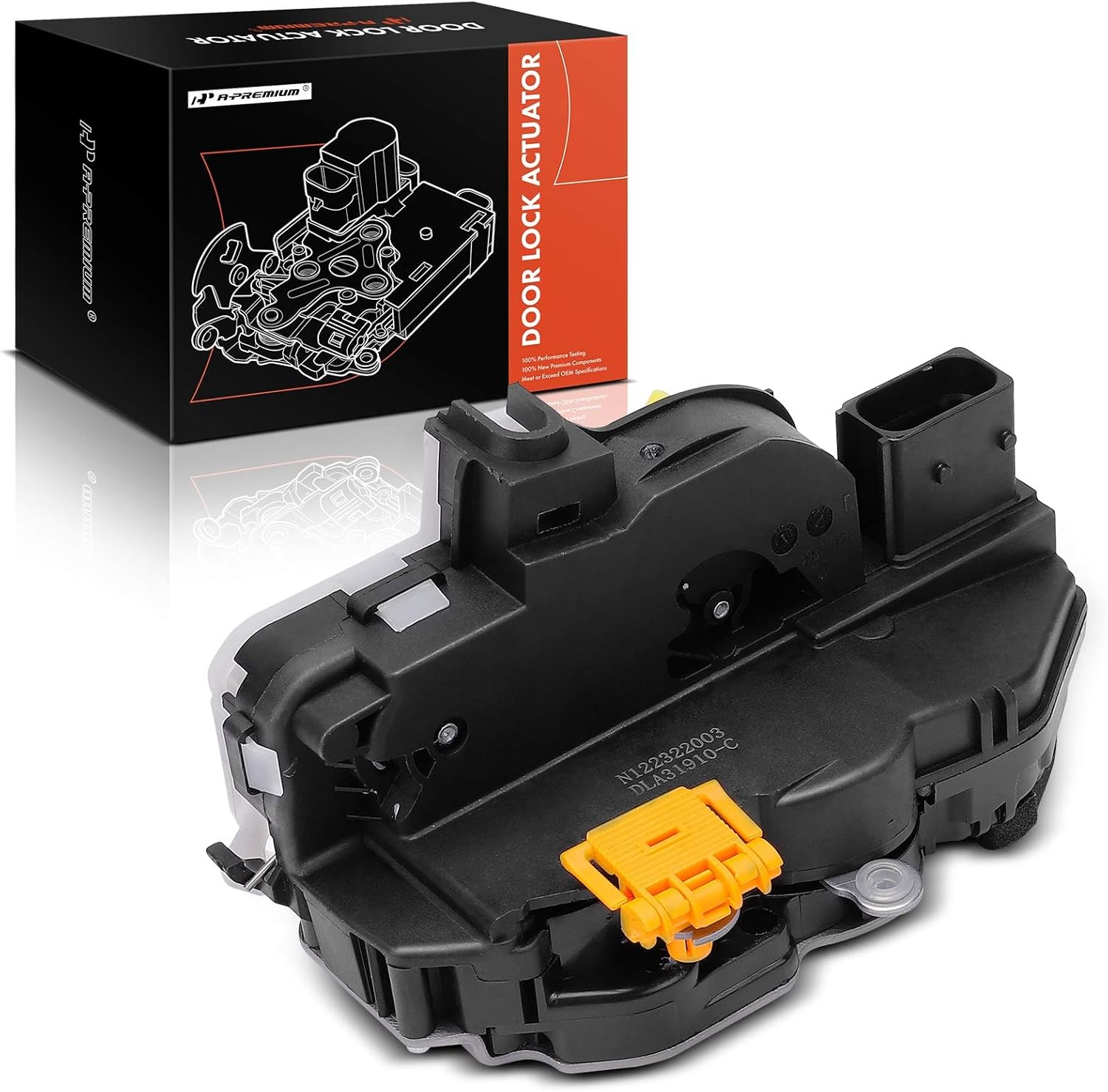 A-Premium Front Left Driver Side Door Lock Actuator Compatible with Chevrolet Chevy Cruze/Malibu, Trax, Volt, Sonic & Cadillac SRX & Buick Encore, Verano, Lacrosse, Regal