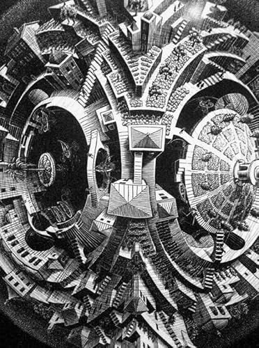 DMQBT Puzzle 1000 Pezzi M C Eschers Artwork Poster Reproduction Toys Adult Decompression Game Jz201Tw