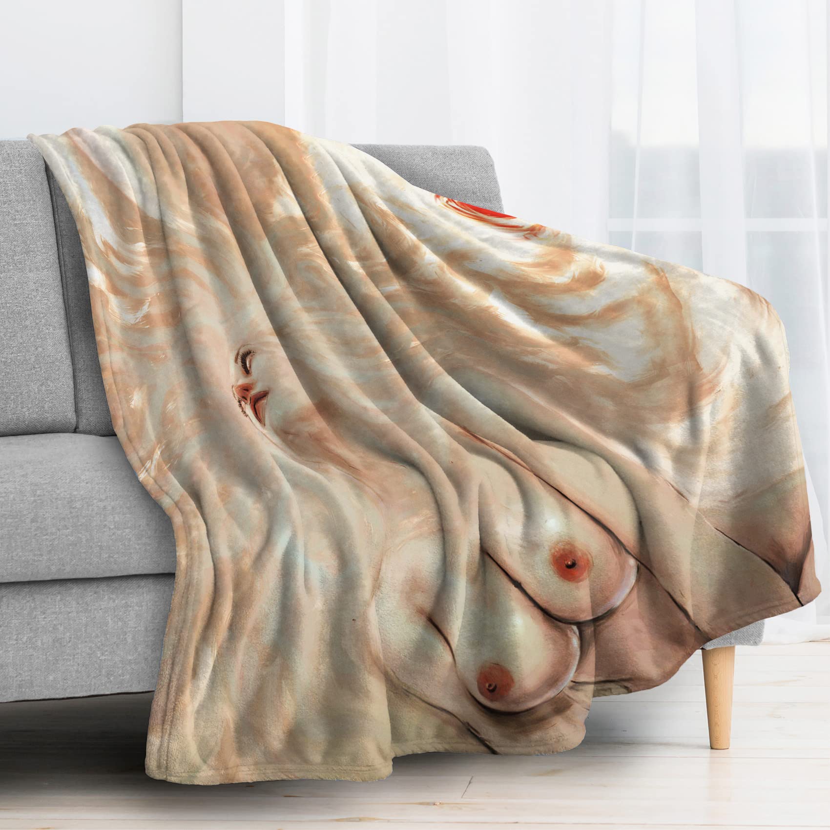 Couvertures et plaids pour canape lit motif fille sexy 200x200