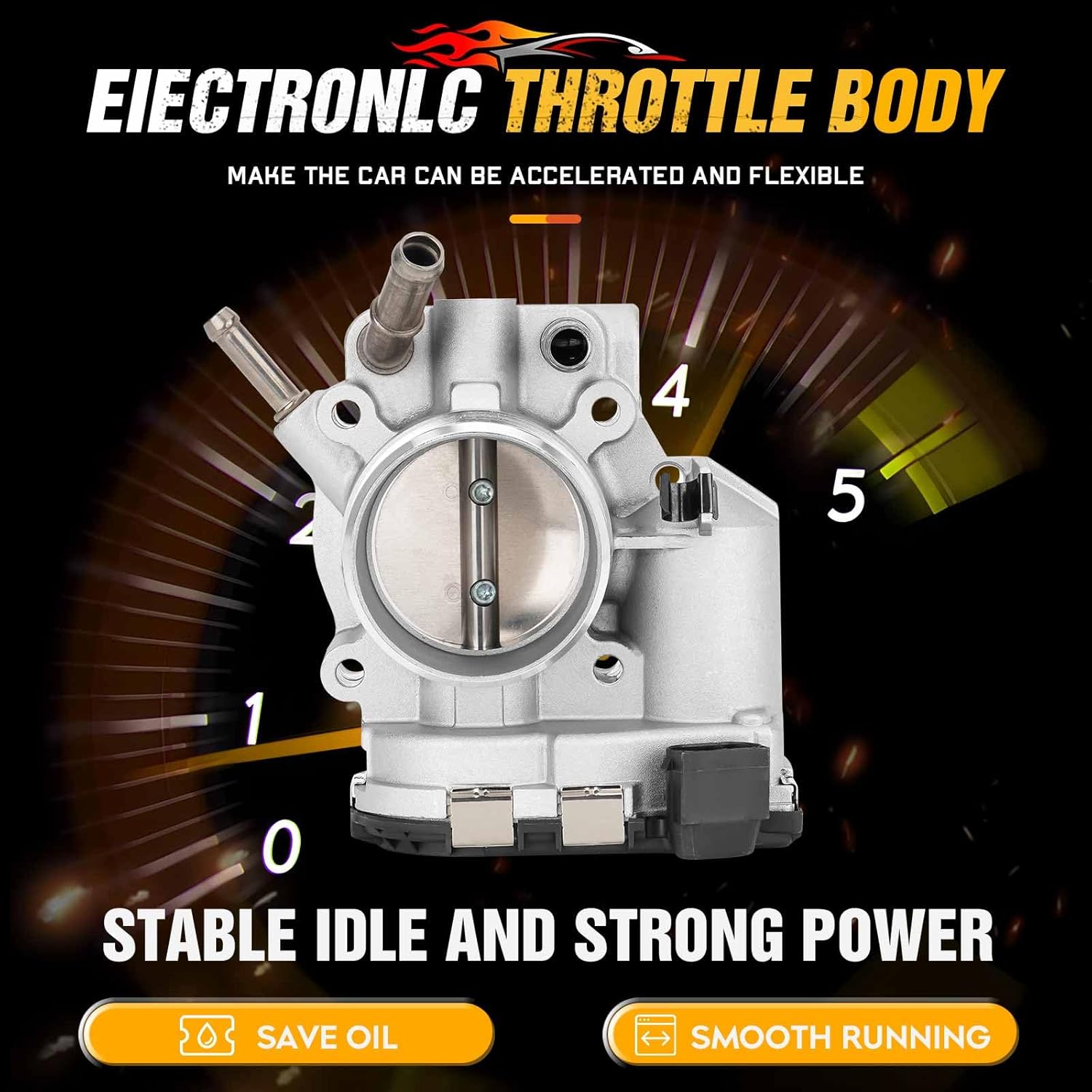 Throttle Body Fit for Hyundai FD 2007-2011 1.4L 1.6L,Fit for Hyundai I30 2011-2013 1.4L 1.6L,For KIA K2 RIO 2011-2013 1.4L 1.6L, Replace for 351002B150 35100-2B150 9590930008