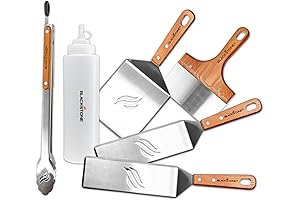 Blackstone Deluxe Spatula Griddle Kit: Essential BBQ Tools for Outdoor Cooking
