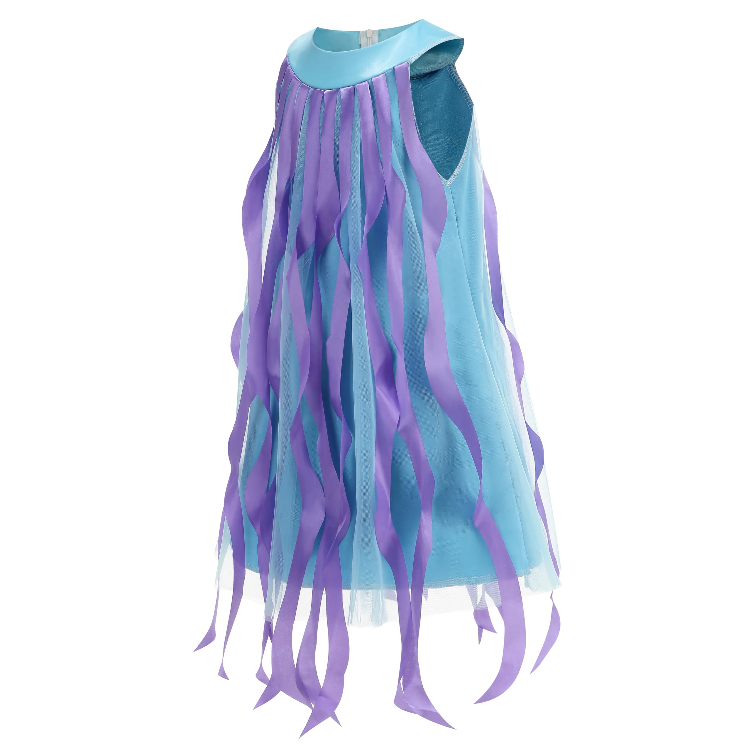DELIVESS Kids Animal Onesie Animal Costume Kids World Book Day Halloween Costume 10-12 Years (Jellyfish, XL) - Image 2