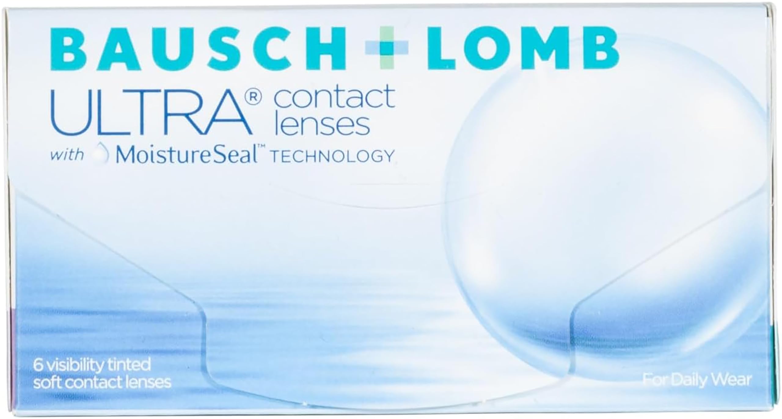 BAUSCH + LOMB ULTRA lentillas mensuales esféricas, 6 unidades / 8.7 BC / 14.20 DIA / -02,00