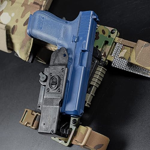 Miniatura 6 de Adaptador de pistola modular de metal, pata de caída, ajustable, placa de extensión colgante compatible con QLSG-CodeBlackhawk para táctica