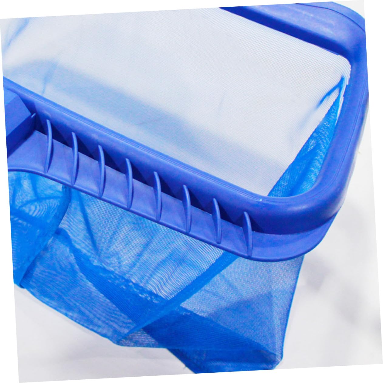 Red De Limpieza para Piscinas y Estanques Azul, Red De Malla Gruesa De para Recogida Eficaz De Hojas, Residuos y Partículas Pequeñas, Herramienta Ligera para Limpieza En Piscinas y Fuentes