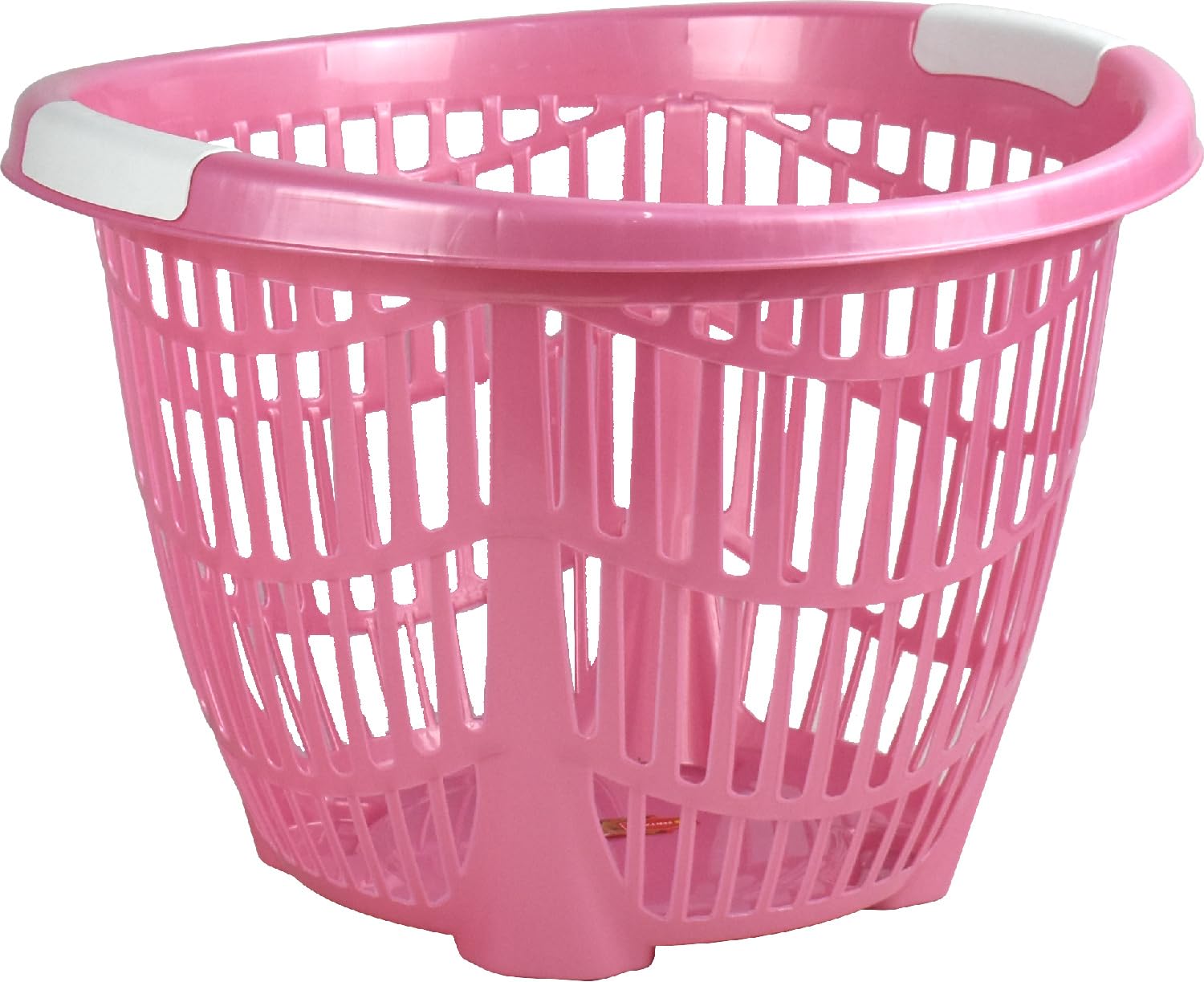 Sterling Ventures Pink Senyayla Elite Deep Round Laundry Basket 49 X 45 X 35Cm (Pink)