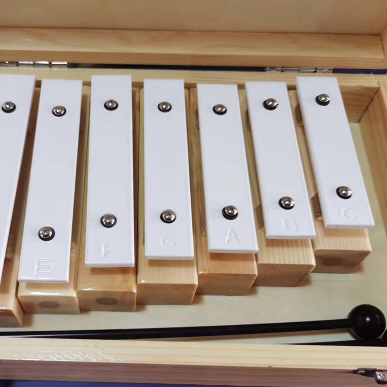Baoblaze Xilófono de Madera de 8 Notas, Juguete Musical para Niños de 1, 2 Y 3 años