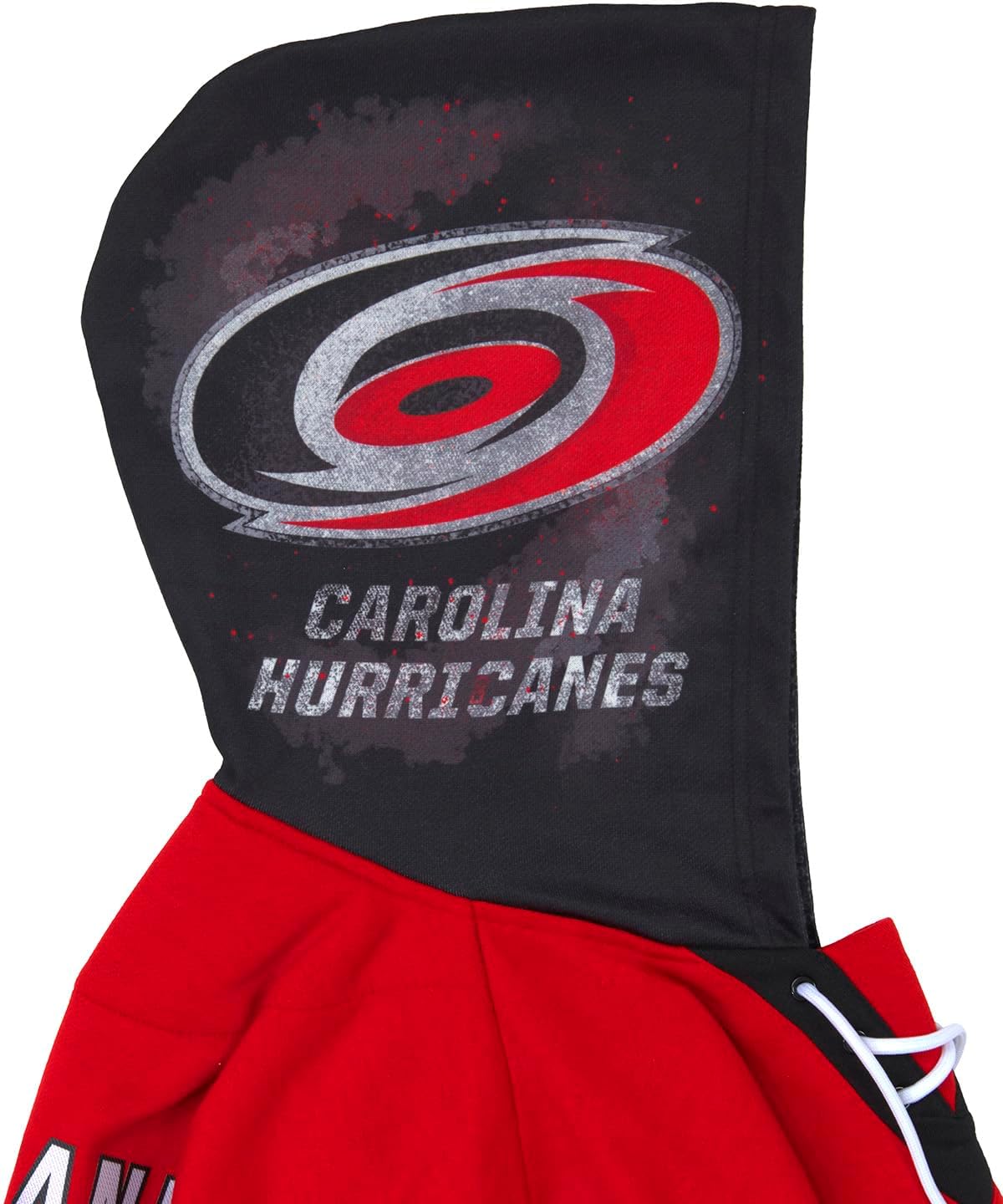 NHL Unisex-Adult Lace-Up Hoodie, Unisex Hockey Sweatshirt, NHL Officially Licensed Gear, Recycled Fabrics