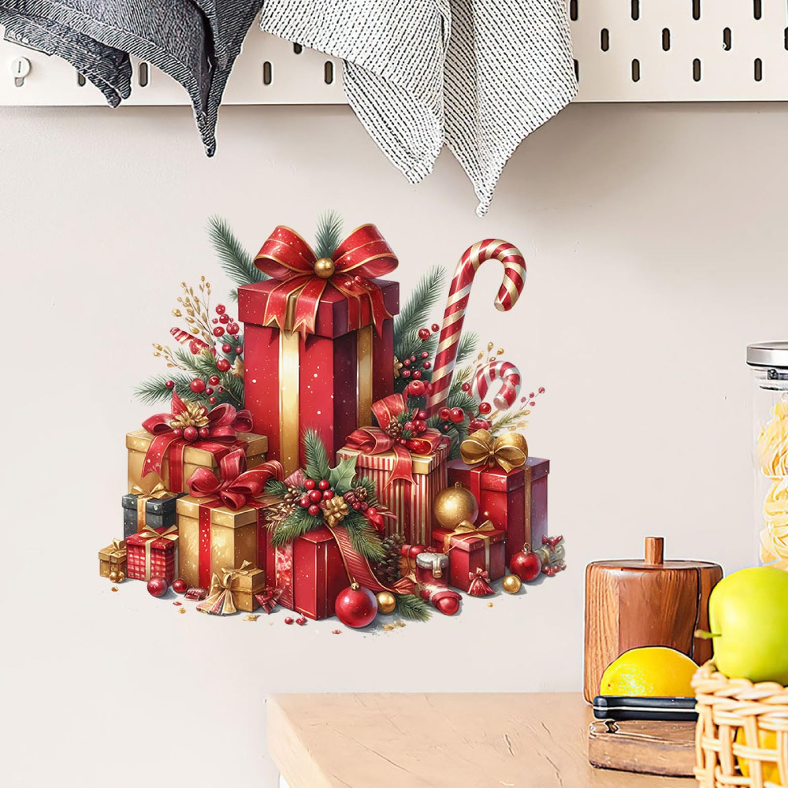 Sticker chambre enfants pépinière et autocollant mural cadeau de Noël