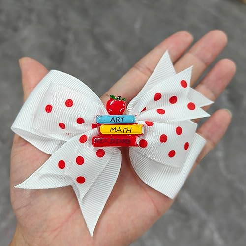 Miniatura 5 de Pinzas para el pelo de regreso a clases, accesorios para el cabello, suministros de regreso a clases, lápiz de pizarra para libros, horquillas para