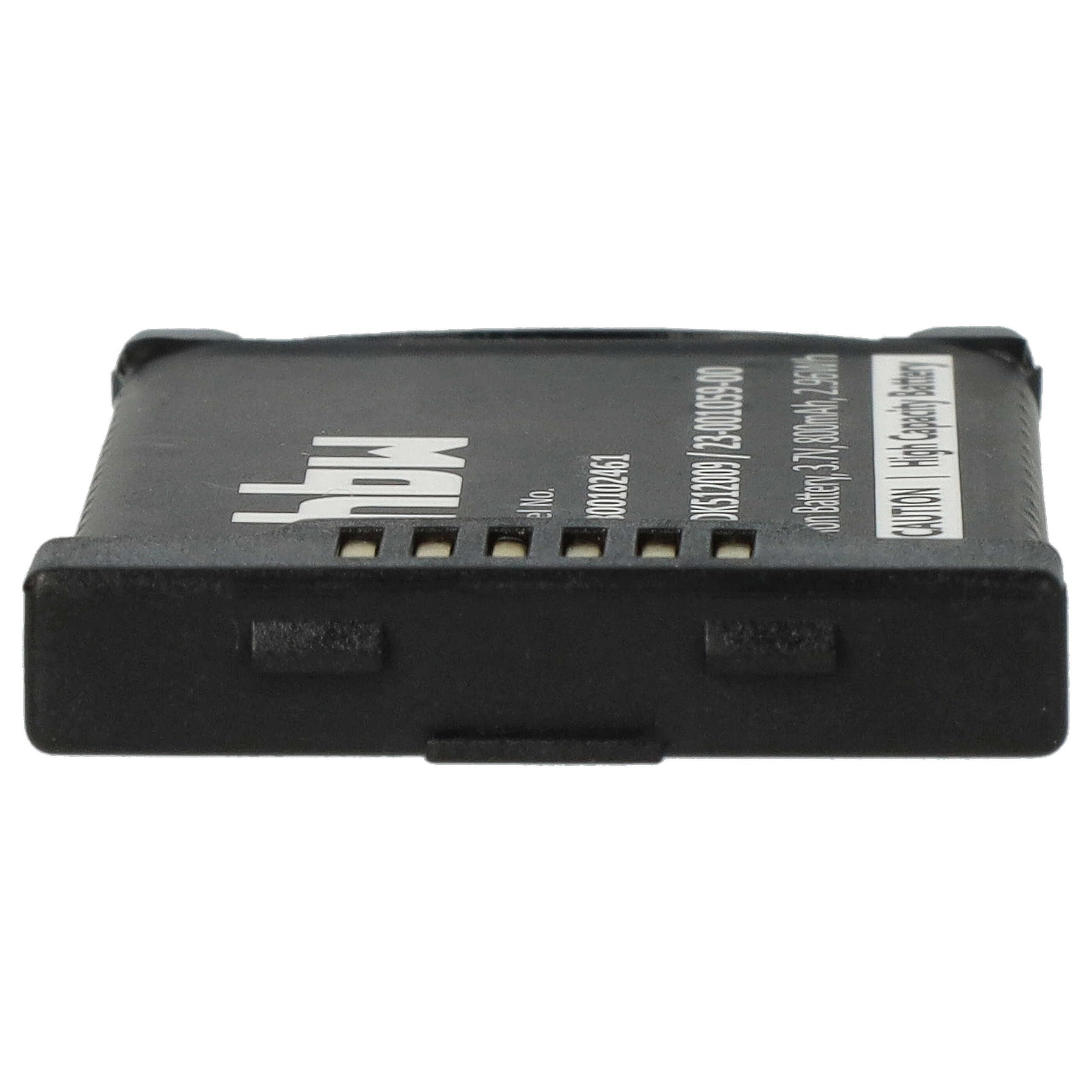 vhbw 3X Batterie Compatible avec Mitel 612d, 622d, 632d, 620d, 622dt, 610d, 612dt, 630d, 600d téléphone Fixe sans Fil (800mAh, 3,7V, Li-ION)