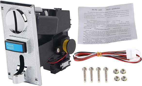 Game Acceptor High Accuracy 6 CPU Control for Game Machines Vending Machines with Cumulative Signal Output and Time Control for Game Machines Vending Machines