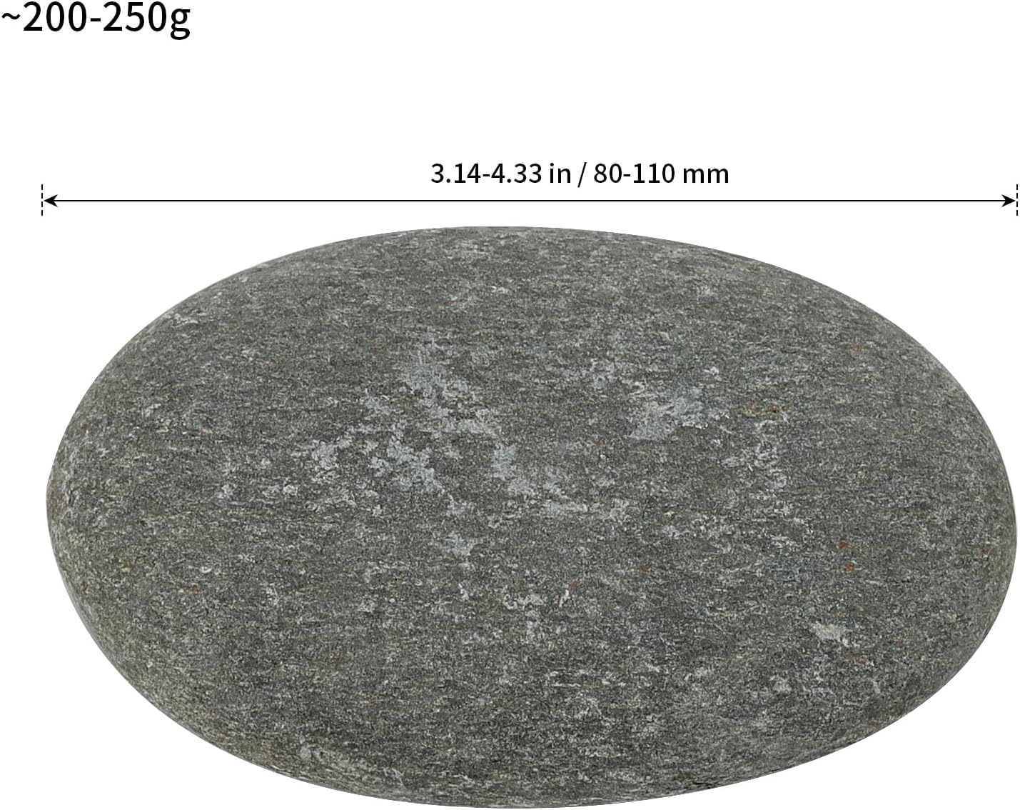 SHEUTSAN 12 PCS 3-4 Inch River Painting Rocks, Crafts Stones, Flat Rocks, Smooth Painting Stone for DIY Project, Hand Crafts