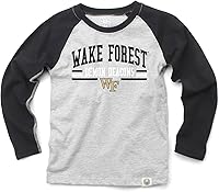 Vista 41 de Wes and Willy NCAA playera raglán de manga larga para niños