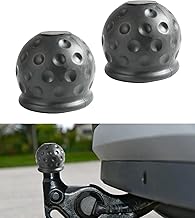 Flaconi 2 Stück Anhängerkupplung Abdeckung,Anhängerkupplung Schutzkappe,Abdeckung Anhängerkupplung,Schutzkappe Anhängerkupplung,Gummi Abdeckung Anhängerkupplung für Ø50 mm Kugelkopfkupplungen