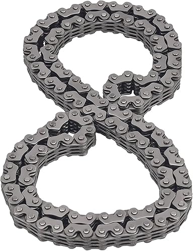 Miniatura 4 de GrAles Cadena de distribución de leva de motocicleta 4+5 118 eslabones compatible con Yamaha MTN320 MT-03 MTN250 MT-25 MT250 Phazer PZ50 FX PZ50FX