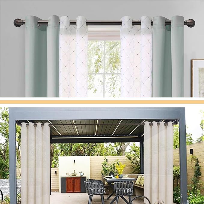 Top Pipe Curtain Rod Designs for a Minimalist Aesthetic