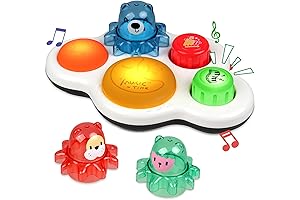 Baby Musical Light Up Toys Drum Gear