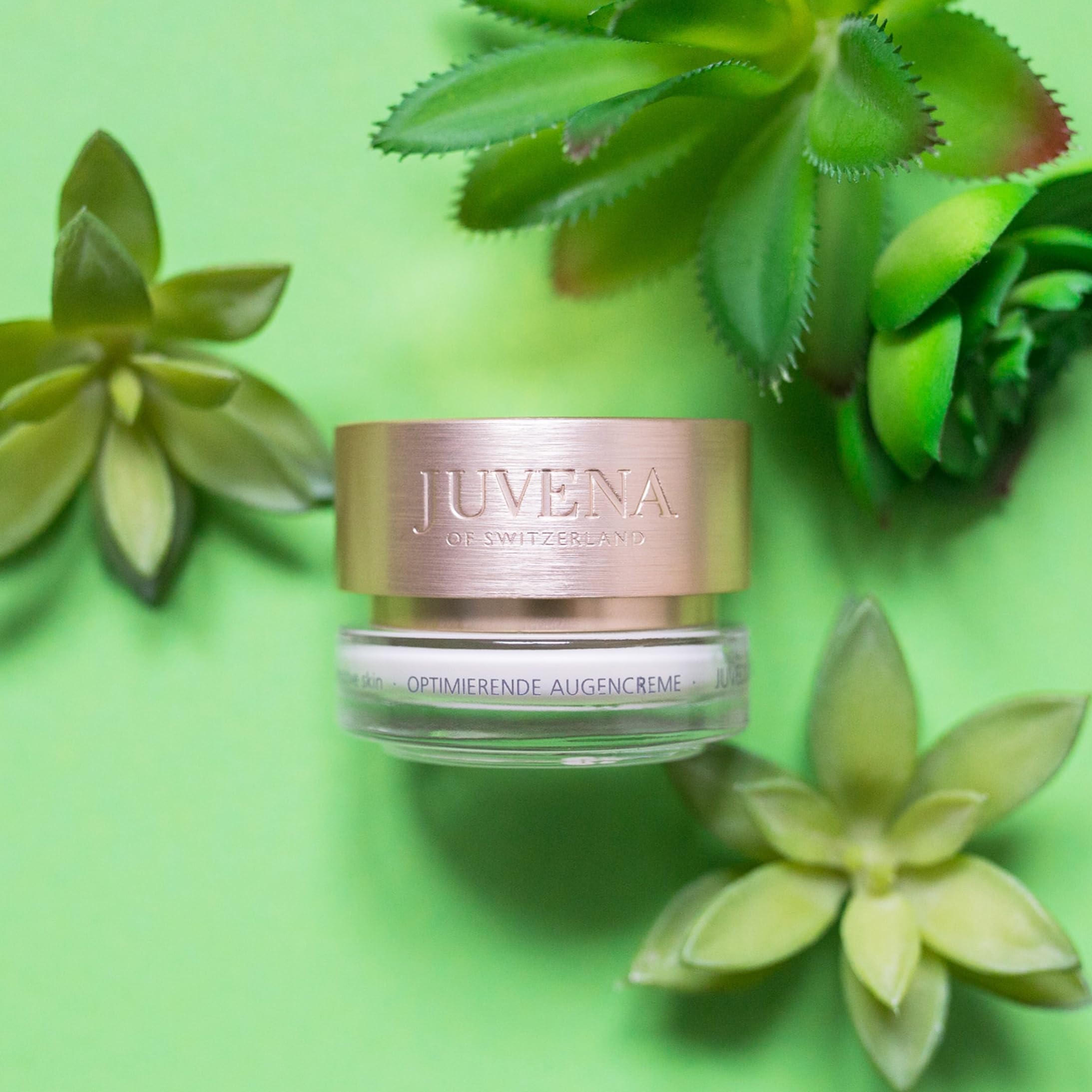 Juvena Optimizing Eye Cream 15 ml – Optimierende Augencreme für empfindliche Haut – gegen Hautalterung - Parfümfrei – Mit Seide, Pentavitin & synergetischen Pflanzencocktail – Für empfindliche Haut