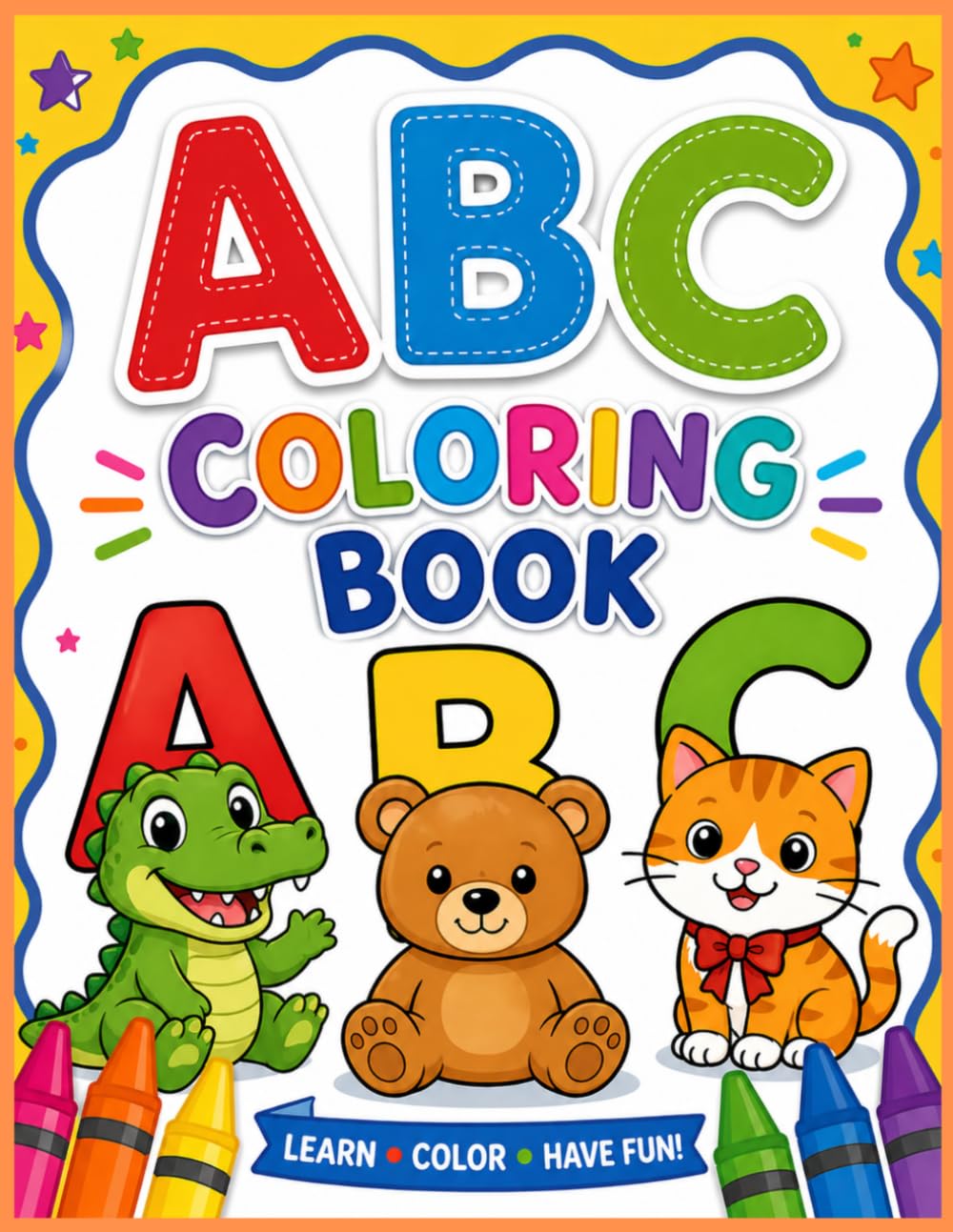 ABC Coloring Book For Little Hands