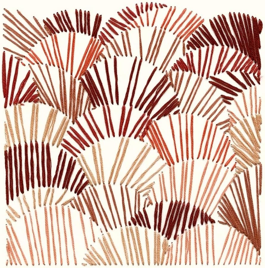 ArtDirect Thread Abstract 2 Unframed Art Print Giclee Poster by SEA Studio - Ready for Framing with Customization Sizes 8x8, 11x11, 16x16, 24x24, 36x36, and 48x48 Inches