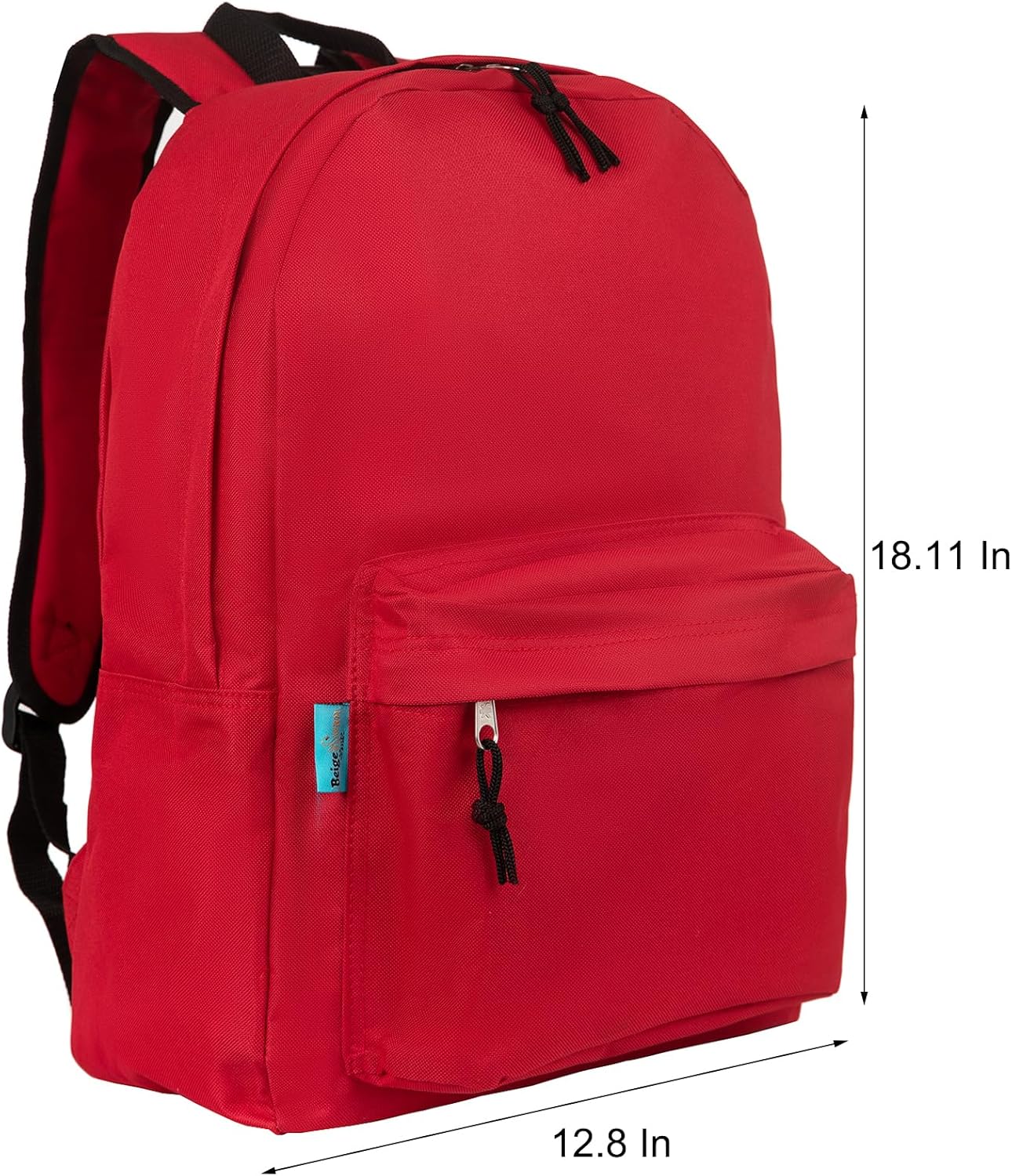 Wholesale 16.5 Inch Backpacks – Pack of 4 Multicolored Bulk Bags, Assorted Colors - 18.1 H x 13 W x 5.7 D - Image 5