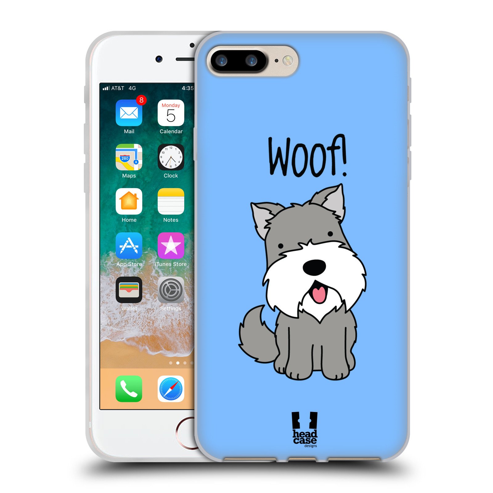 Coque Schnauzer iPhone 8 Plus compatible MagSafe pour les sorties en ville - 7