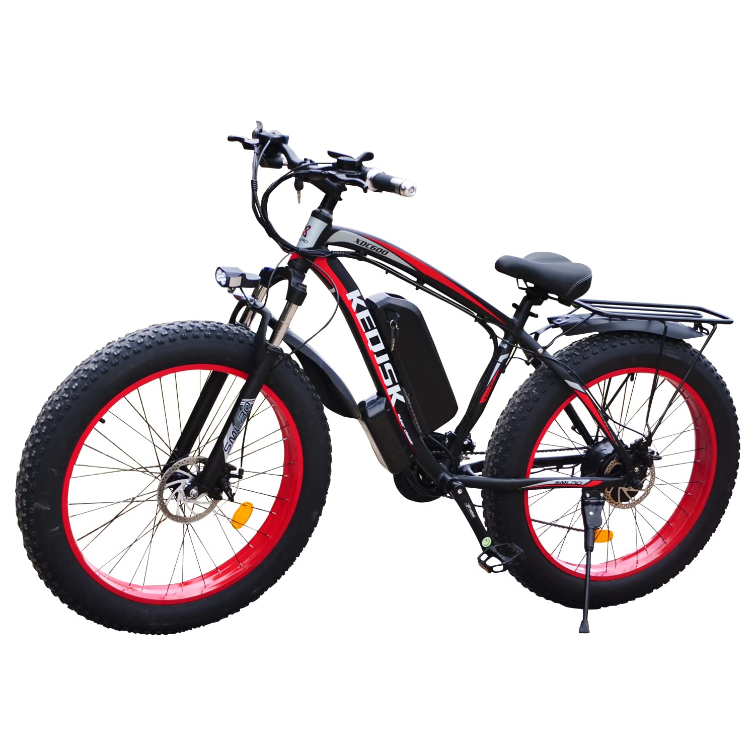 Buy KEQJSK Electric Bike 1000W Motor, 26" X 4.0", Top Speed 50km/h, 90N