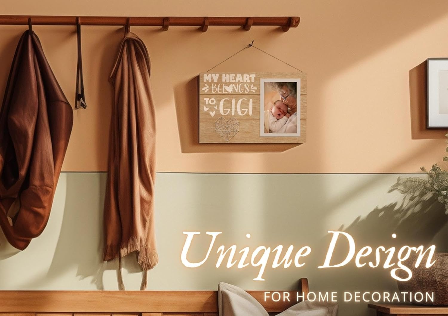 InnoBeta Gigi Gifts for Grandma, Mothers Day Gifts for Gigi, Picture Frame 4" X 6" on Mother's Day, Christmas, Birthday - Image 3