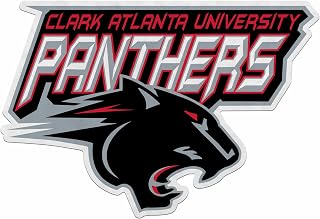 Rico Industries NCAA Clark Atlanta University Panthers - CAU Primary Shape Cut Pennant - Home and Living Room Décor - Soft Felt EZ to Hang