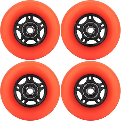 Miniatura 2 de WHEELCOME Paquete de 8 ruedas de patinaje en línea de 2.520in2.756in2.835in2.992in3.150in 85 A para interiores y exteriores con rodamientos ABEC-9 y