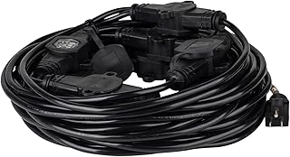 Talent SB16-52 Stage Boss 52.5 ft. 16/3 Multi-Outlet Heavy Duty Extension Cord
