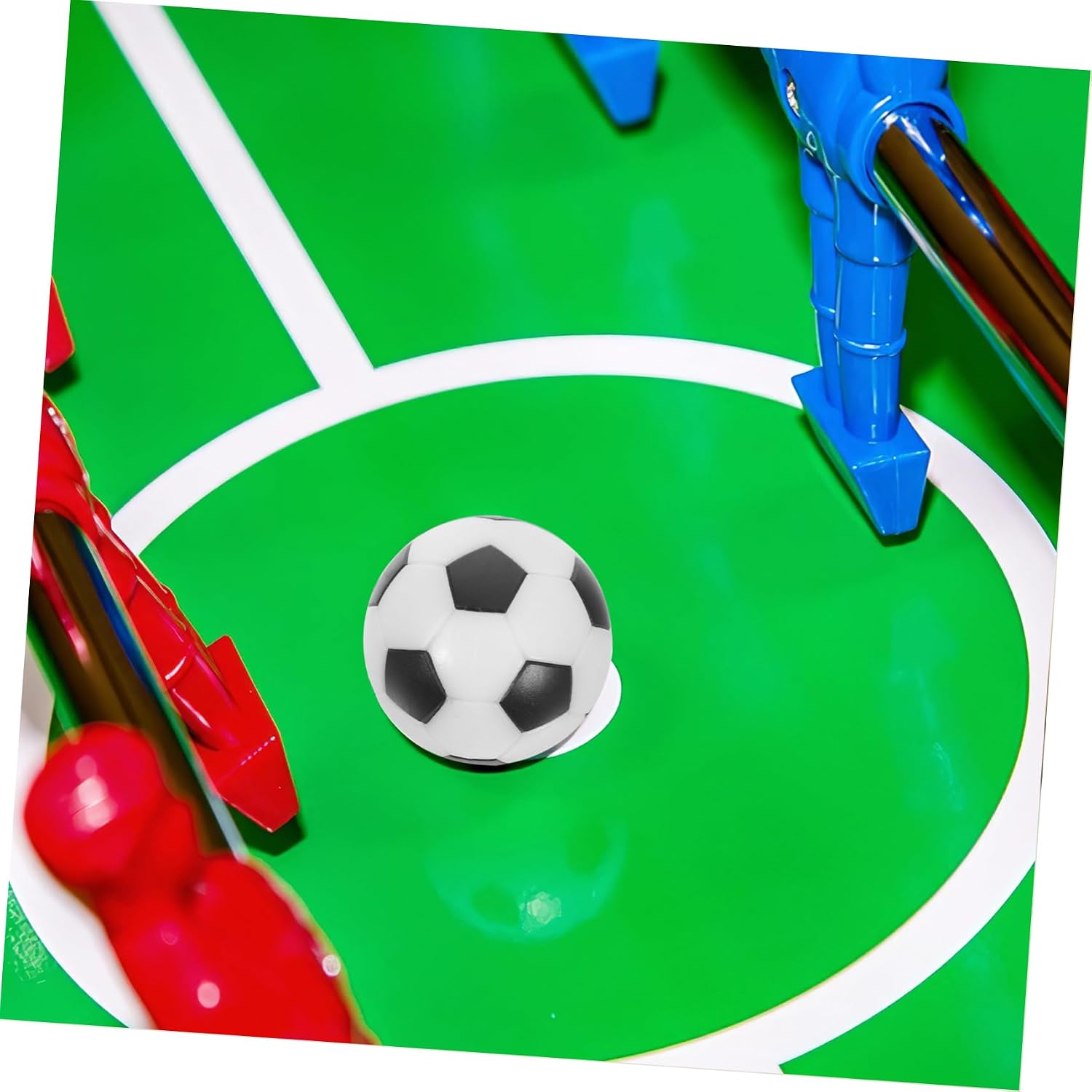12pcs Foosball Table Balls Resin Replacement Soccer Game Accessories for Tabletop Play Home Office Settings