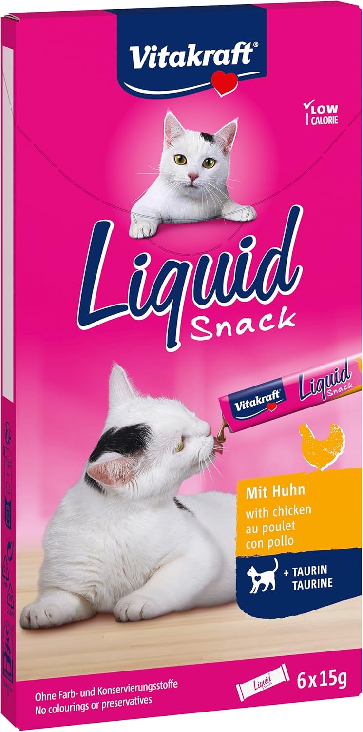 Vitakraft Cat Liquid Snack (Geschmack: Taurin) Vitakraft Cat Liquid Snack (Geschmack: Taurin)