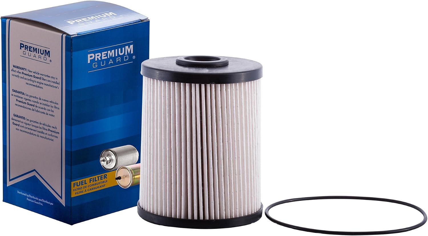 PG Diesel Fuel Filter DF6097 | Fits 2009-03 Dodge Ram 2500, Ram 3500, 2004-99 Freightliner FS65, 2003-98 FL80, FL70, FL60, 2002-98 FL50, 2003-00 FC80