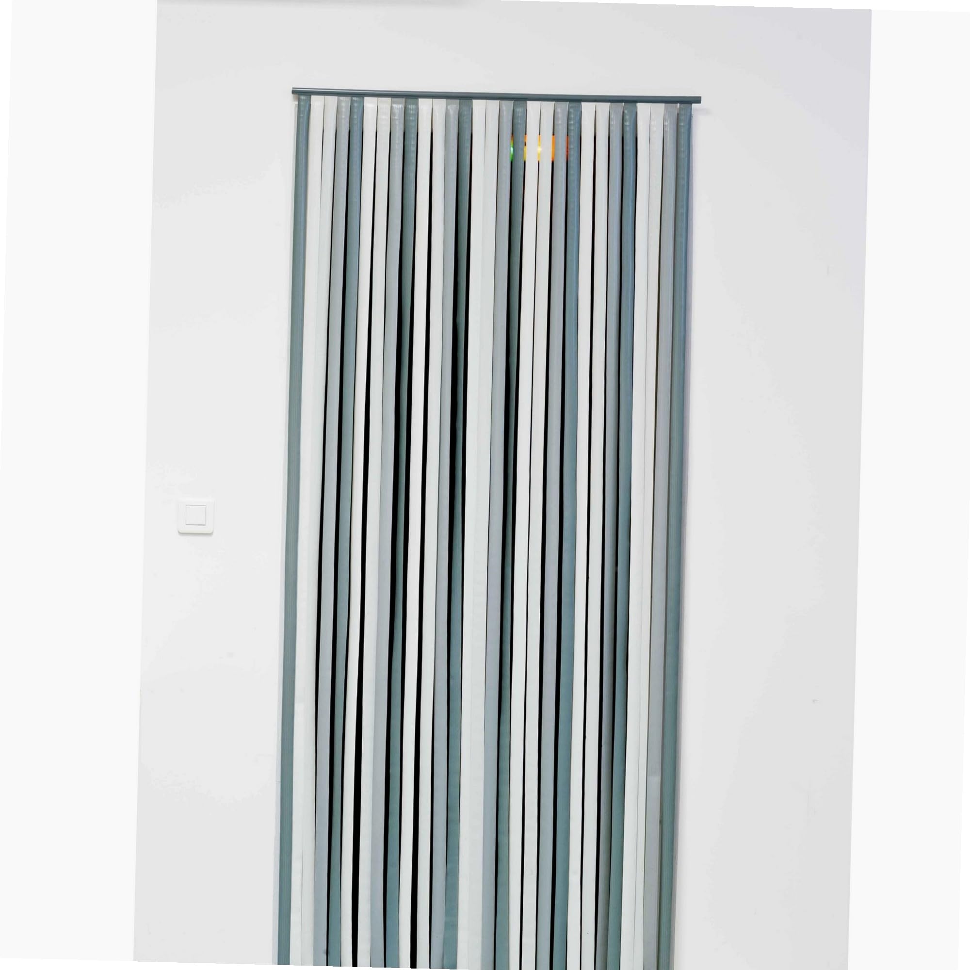 WERKA Pro - Cortina de Puerta 90 x 200 cm, Color Gris