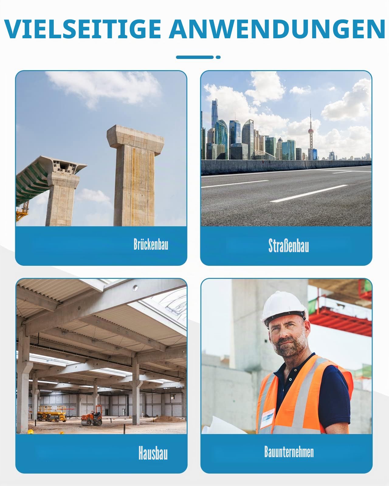 NEWTRY Tragbarer Beton-Rückprallhammer-Tester, 10–60 MPa, Resiliometer, Hammer, Testgerät, Werkzeug, HT-225